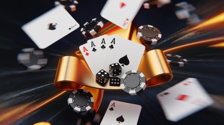 menara123 Speed Baccarat betting interface on mobile phone with DANA and OVO payment options